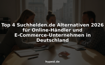 Top 4 Suchhelden.de Alternativen 2026 für Online-Händler und E-Commerce-Unternehmen in Deutschland