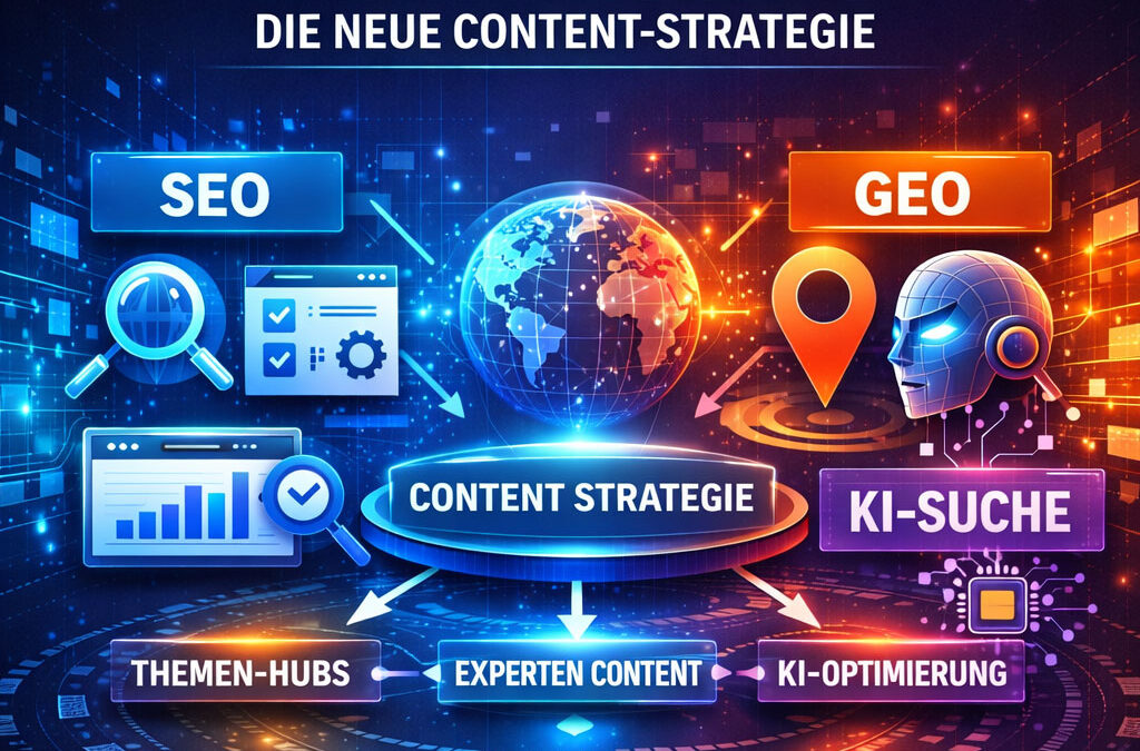 SEO, GEO & KI-Suche: Warum Online-Shops 2026 eine neue Content-Strategie brauchen