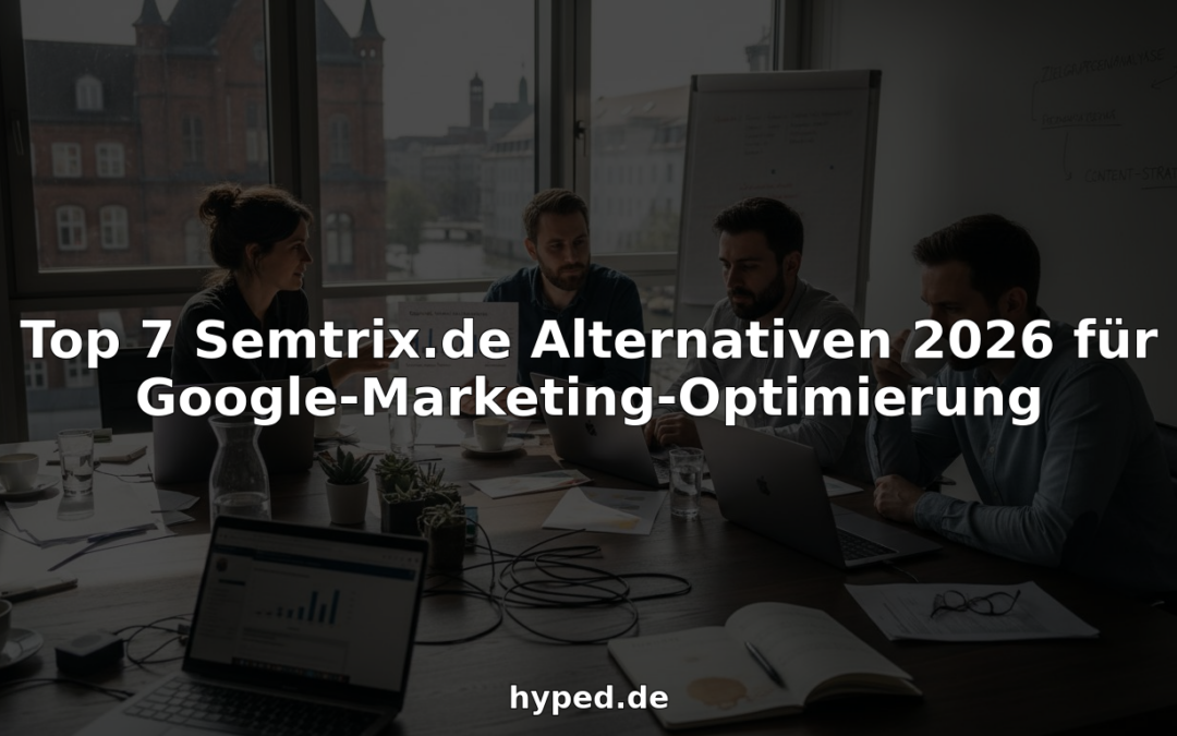 Top 7 Semtrix.de Alternativen 2026 für Google-Marketing-Optimierung